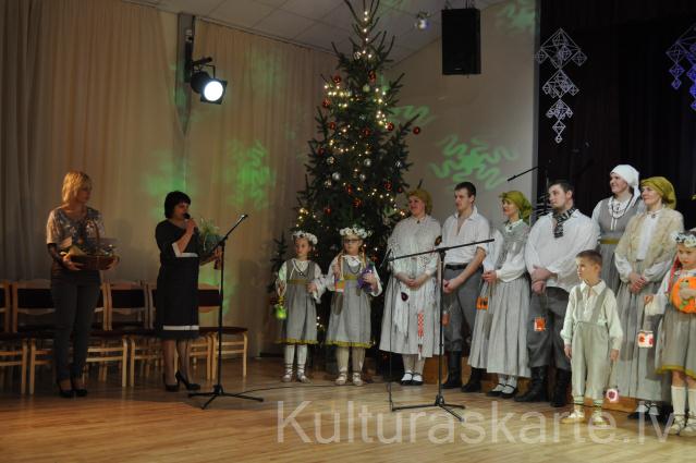 Pateicības vārdi no kultūras nodaļas vad. G.Grigānesziemassvētku pasākuma dalībniekiem 25.12.2013.